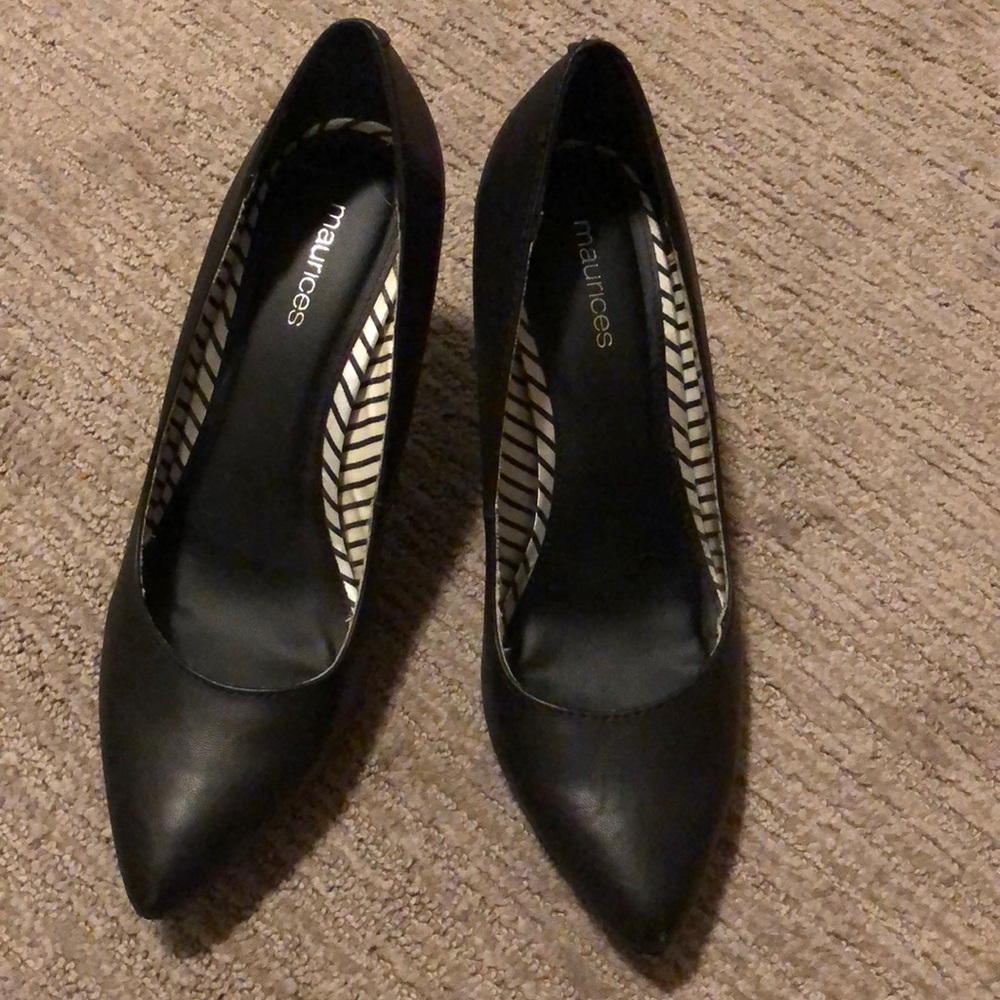 black heels